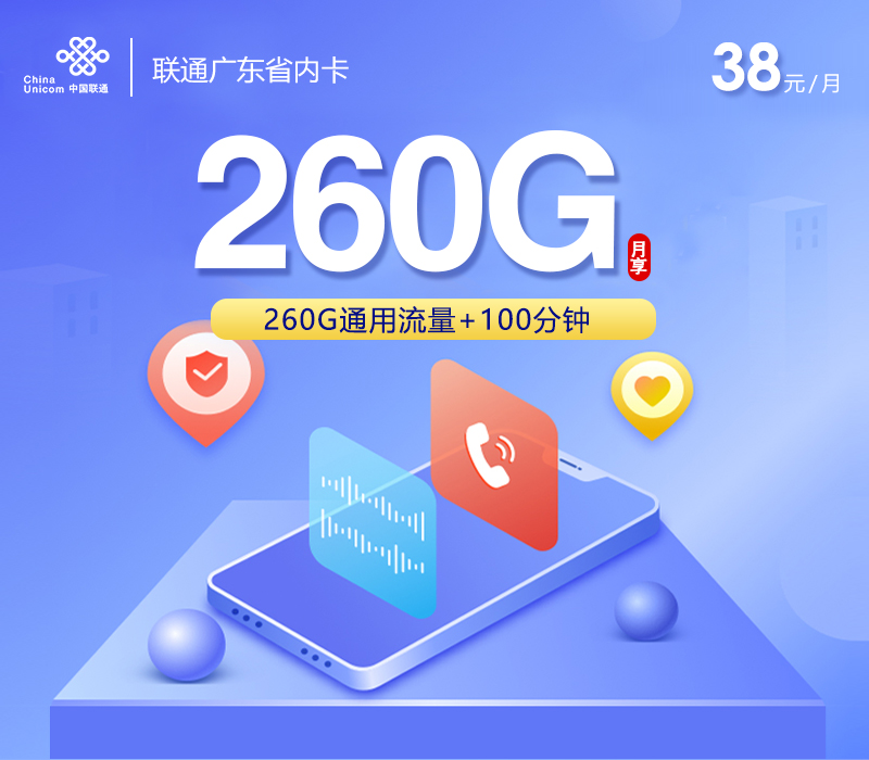 广东联通省内卡