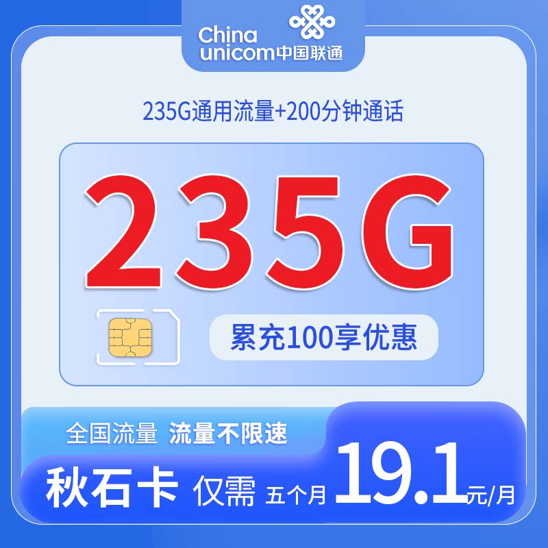 四川联通秋石卡