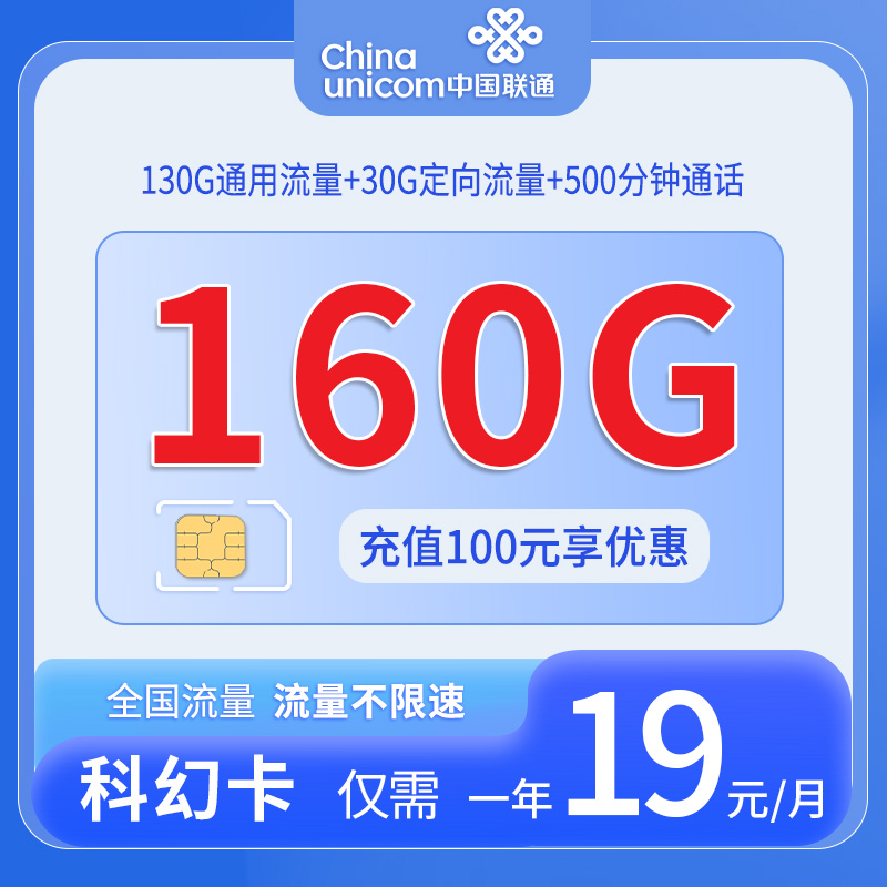 浙江联通科幻卡