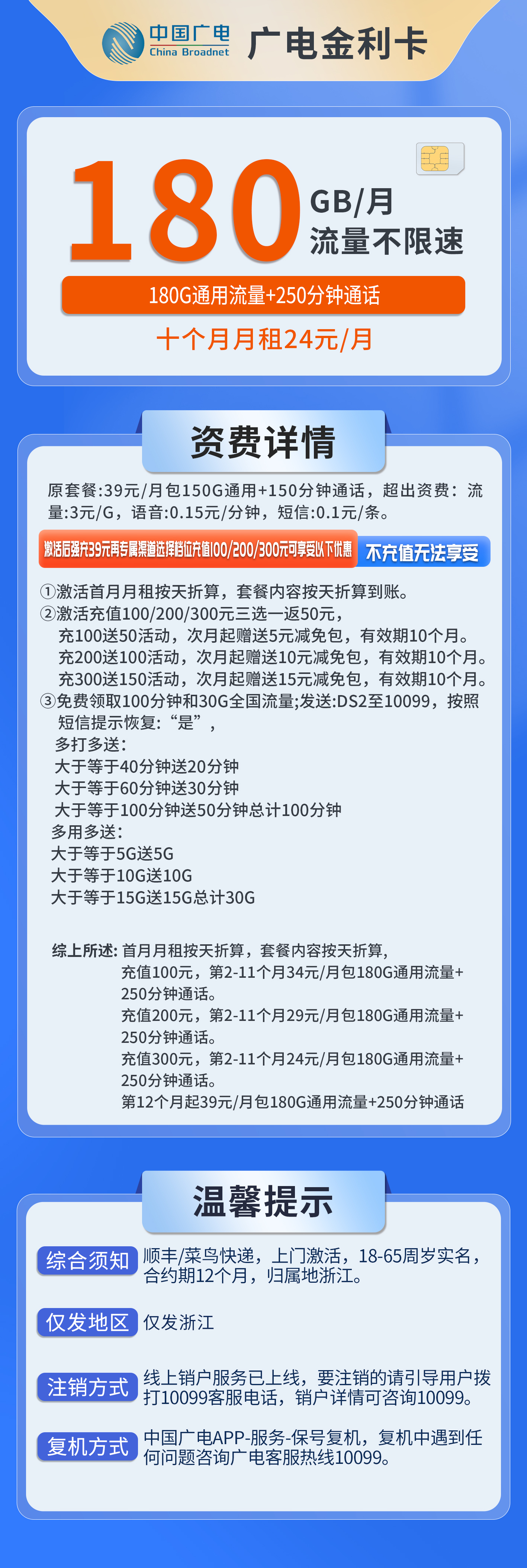 浙江广电金利卡详情
