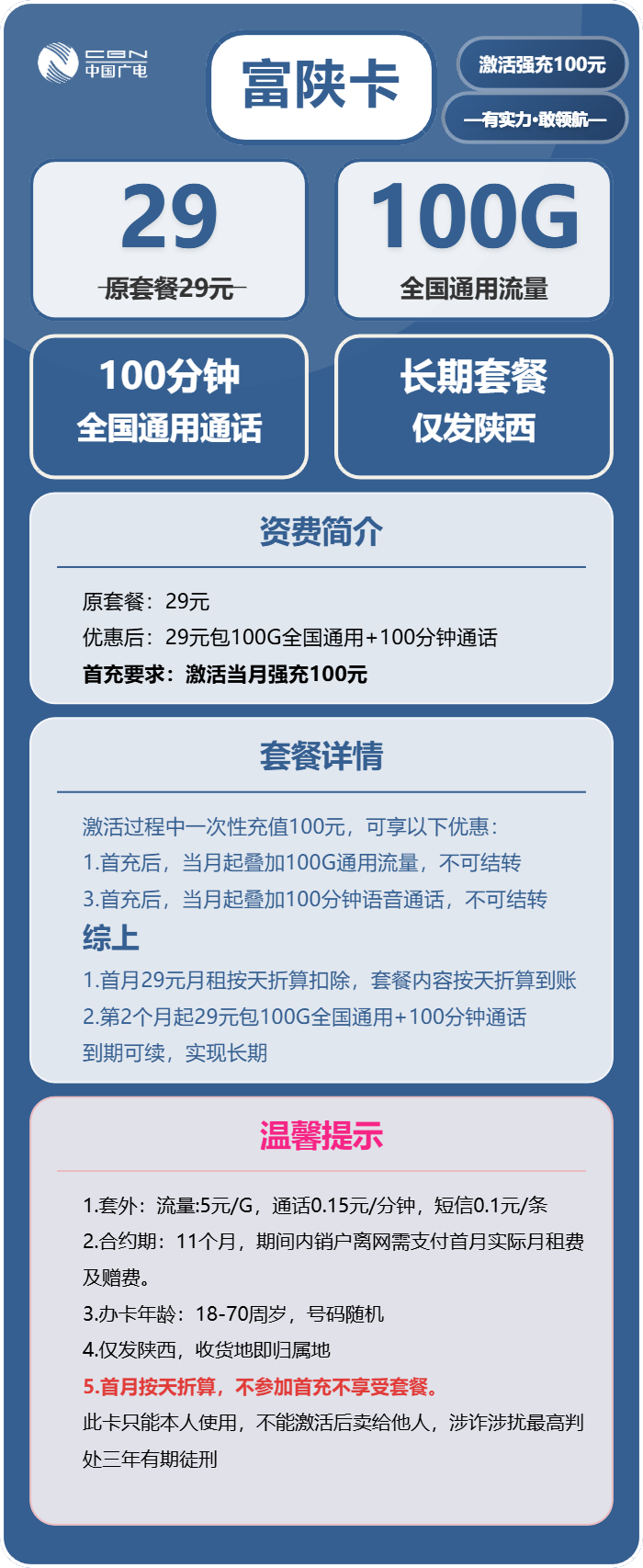 陕西广电富陕卡详情